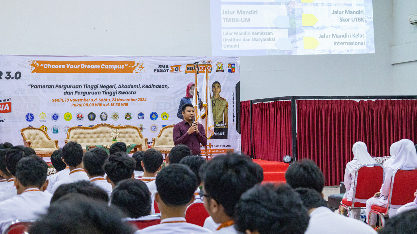 Edufair 3.0: Mengenal Kampus Impian, Menemukan Jalur Terbaik
