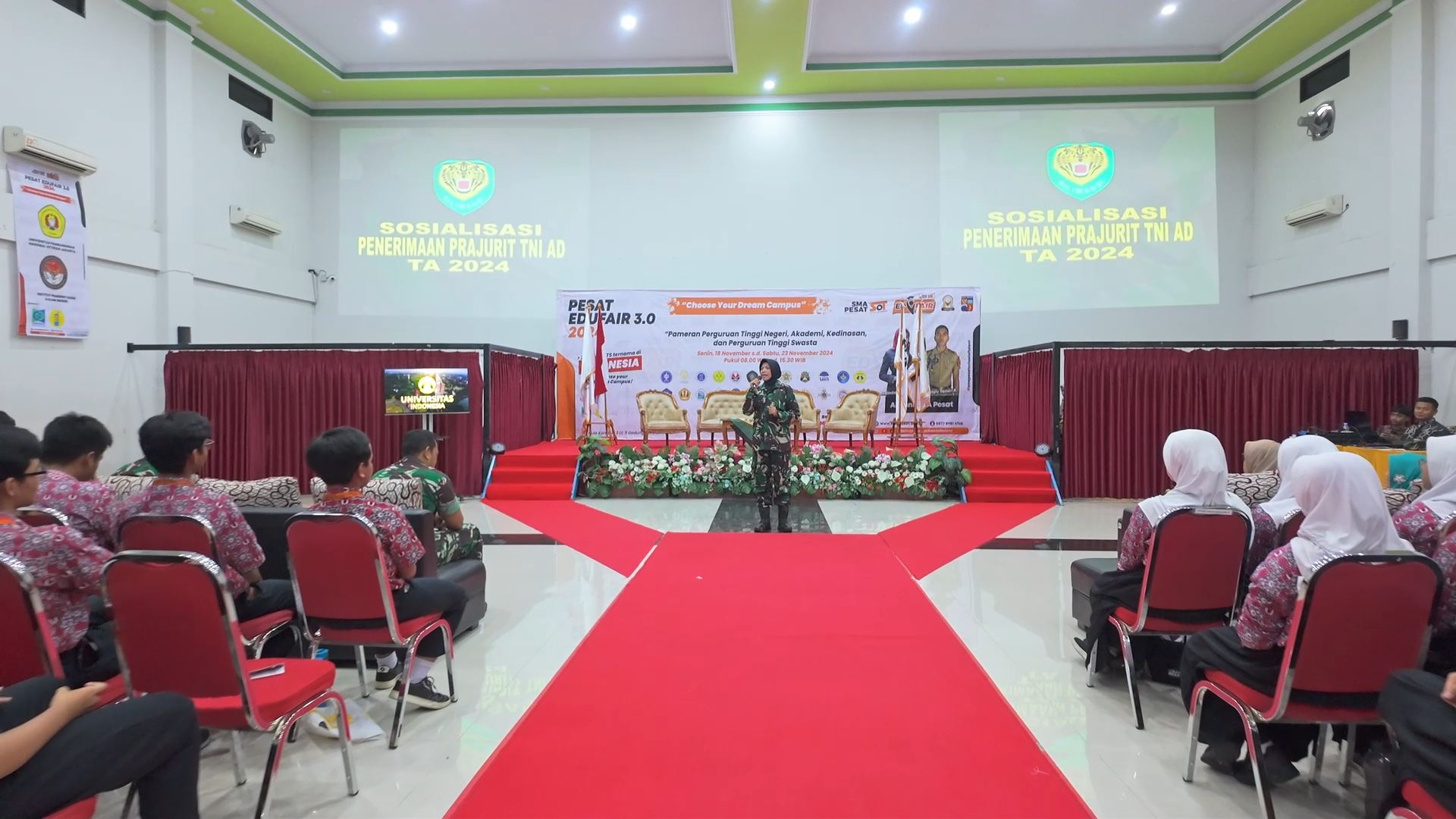 Hari Keempat Edufair 3.0 Dari UNBRAW hingga AKMIL, Semangat Wujudkan Mimpi Makin Membara